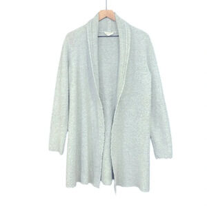 Nurture Open Front Long Sleeve Cardigan Sweater in Gray Women’s Size Large